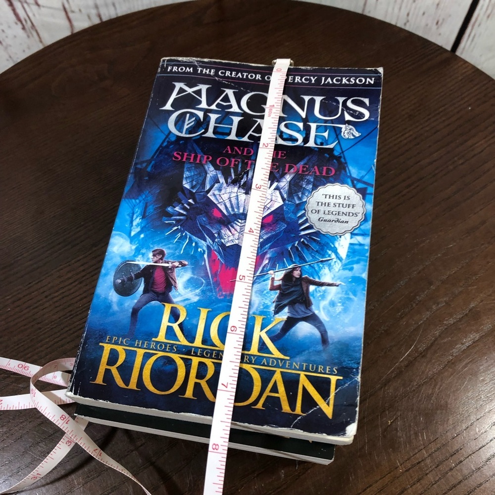 Rick Riordan Magnus Chase Paperback Book Complete 3 Book Set - Picture 7 of 8